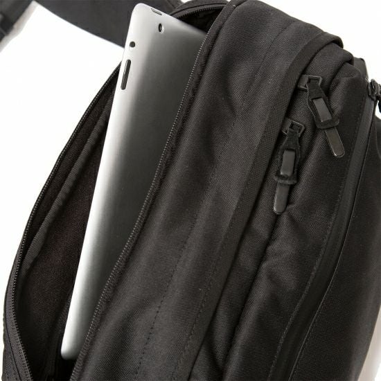 AS2OV (アッソブ) CORDURA DOBBY 305D WAIST BAG L BLACK / ウエスト