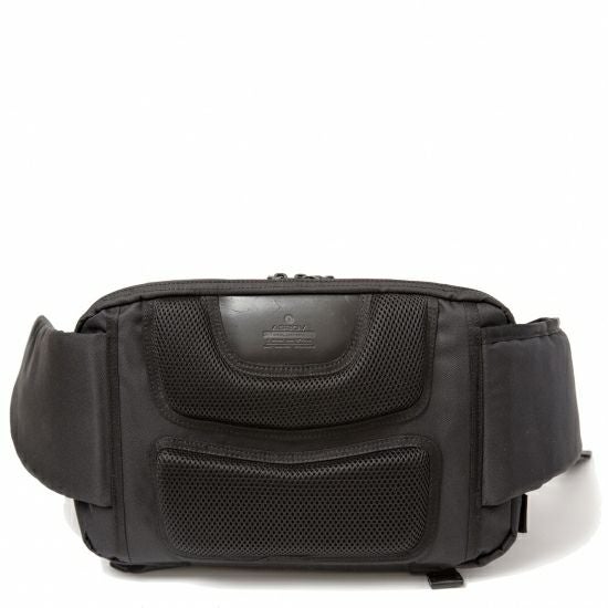 AS2OV (アッソブ) CORDURA DOBBY 305D WAIST BAG L BLACK / ウエスト