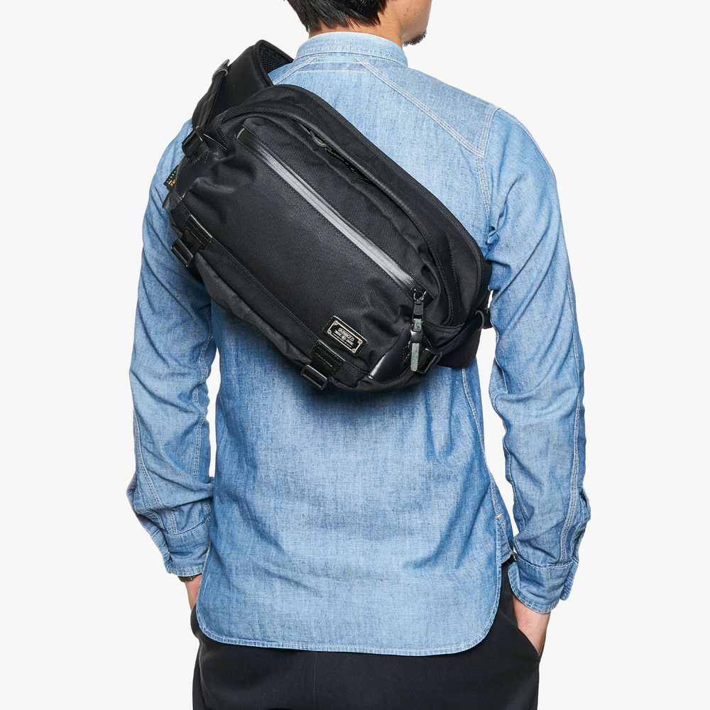 バッグ AS2OV DOBBY 305D WAIST BAG/061402 asv-061402-blk.jpg