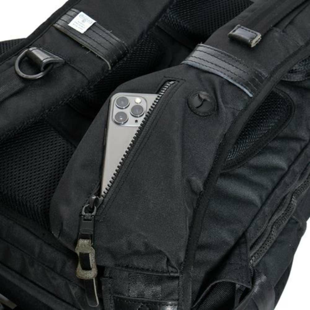 AS2OV (アッソブ) CORDURA DOBBY 305D 3WAY BACK PACK L BLACK
