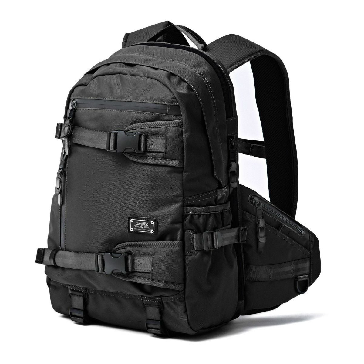 cote&ciel コートエシエル ISAR M - ECO YARN Black Melange 