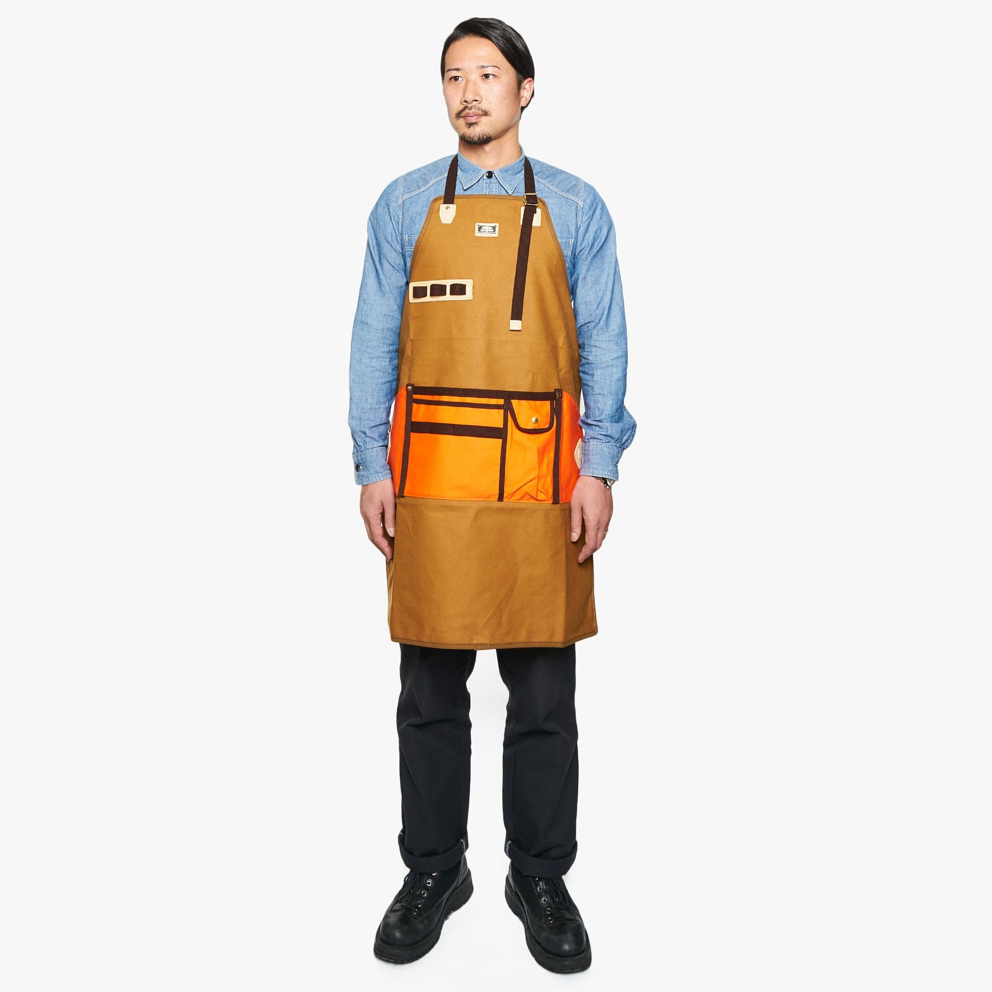 AS2OV (アッソブ) CANVAS APRON L - キャンバスエプロン Lサイズ
