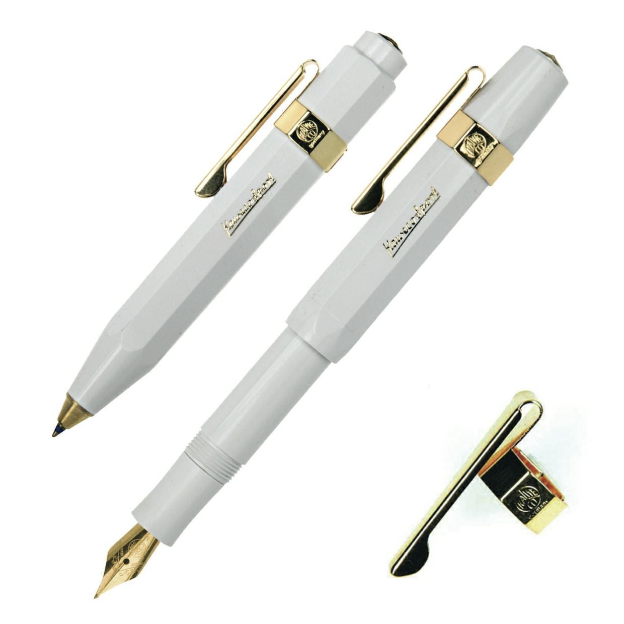 Kaweco AC sport Mニブ クリップ付き KAWECO カヴェコ スポーツ 専用クリップ ゴールド | 雑貨・日用品