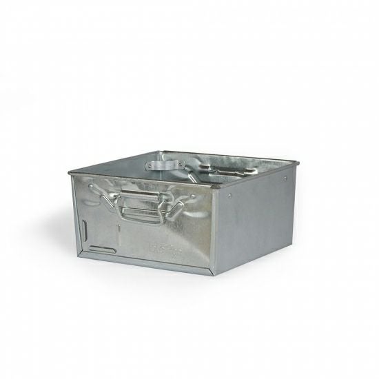 Tote Pan トートパン Metal Tote Pans Galvanised Steel 305×305×150