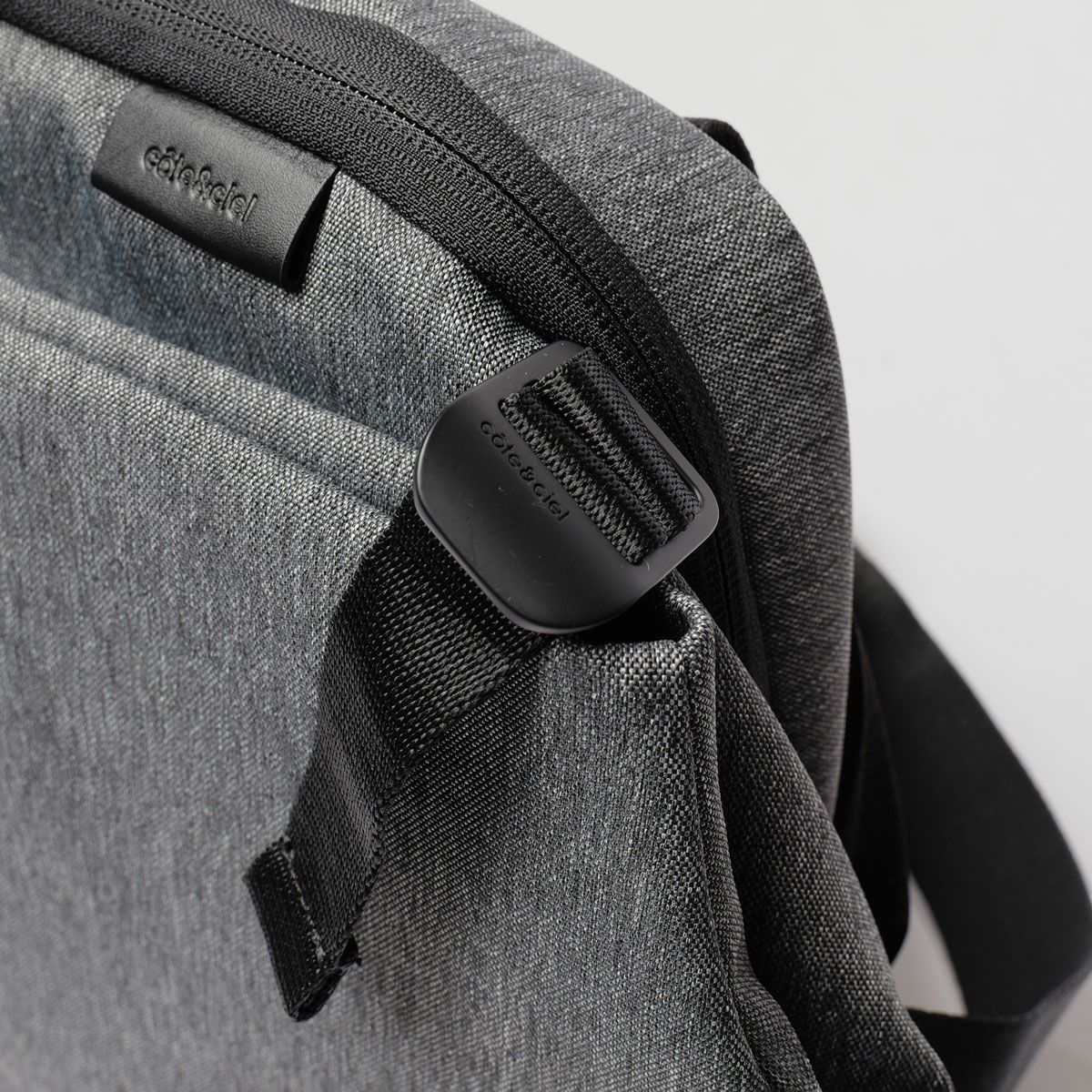 cote&ciel コートエシエル RISS ECO YARN Black Melange ショルダー