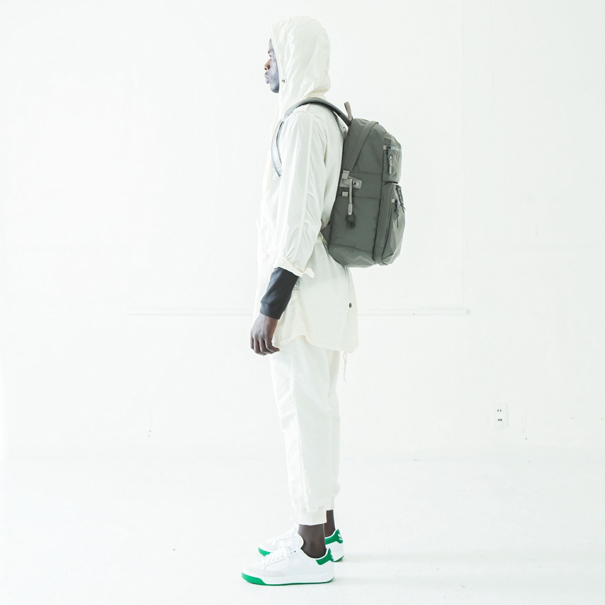 AS2OV (アッソブ) 210D NYLON TWILL SQUARE BACK PACK / バックパック