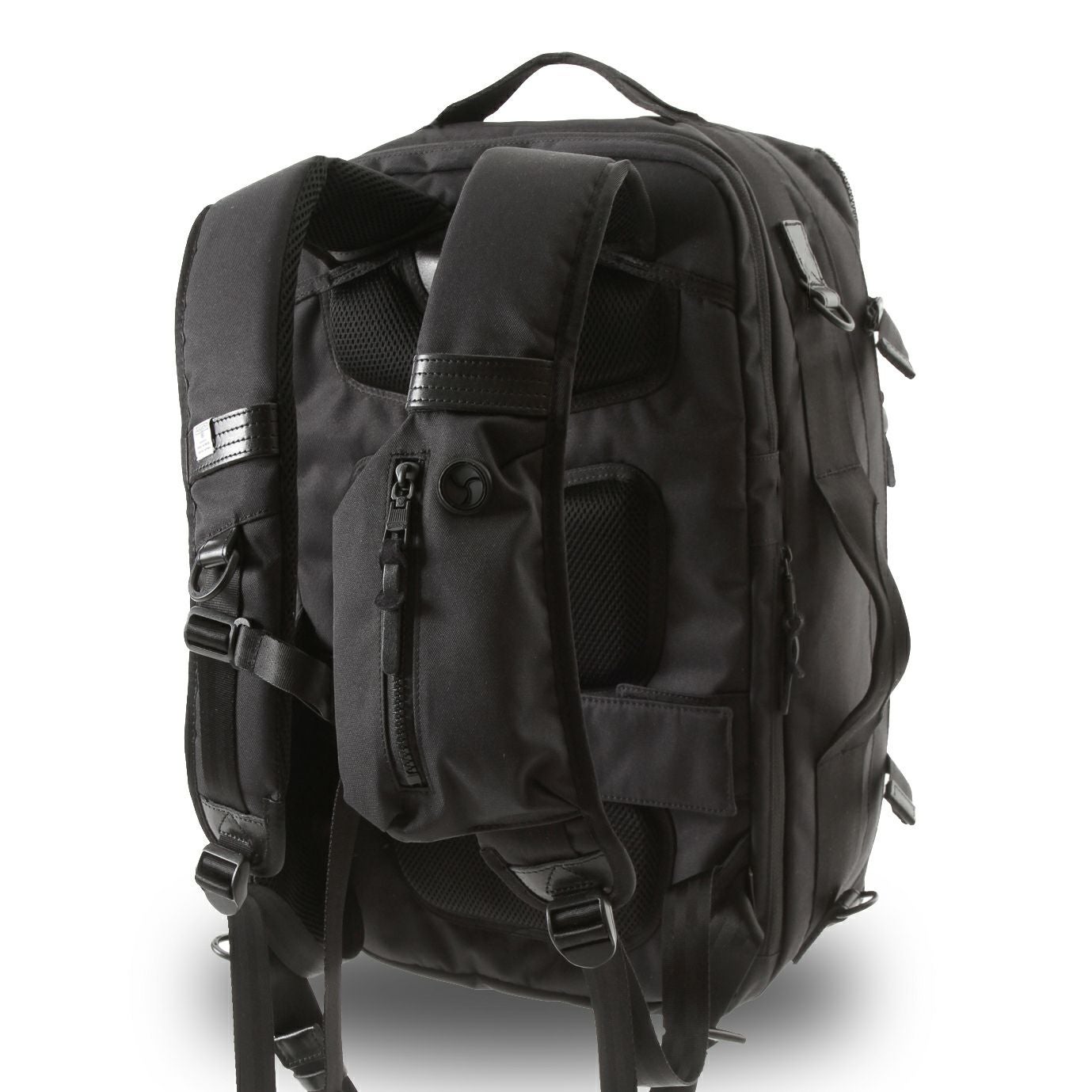 AS2OV (アッソブ) CORDURA DOBBY 305D 3WAY BACK PACK M BLACK
