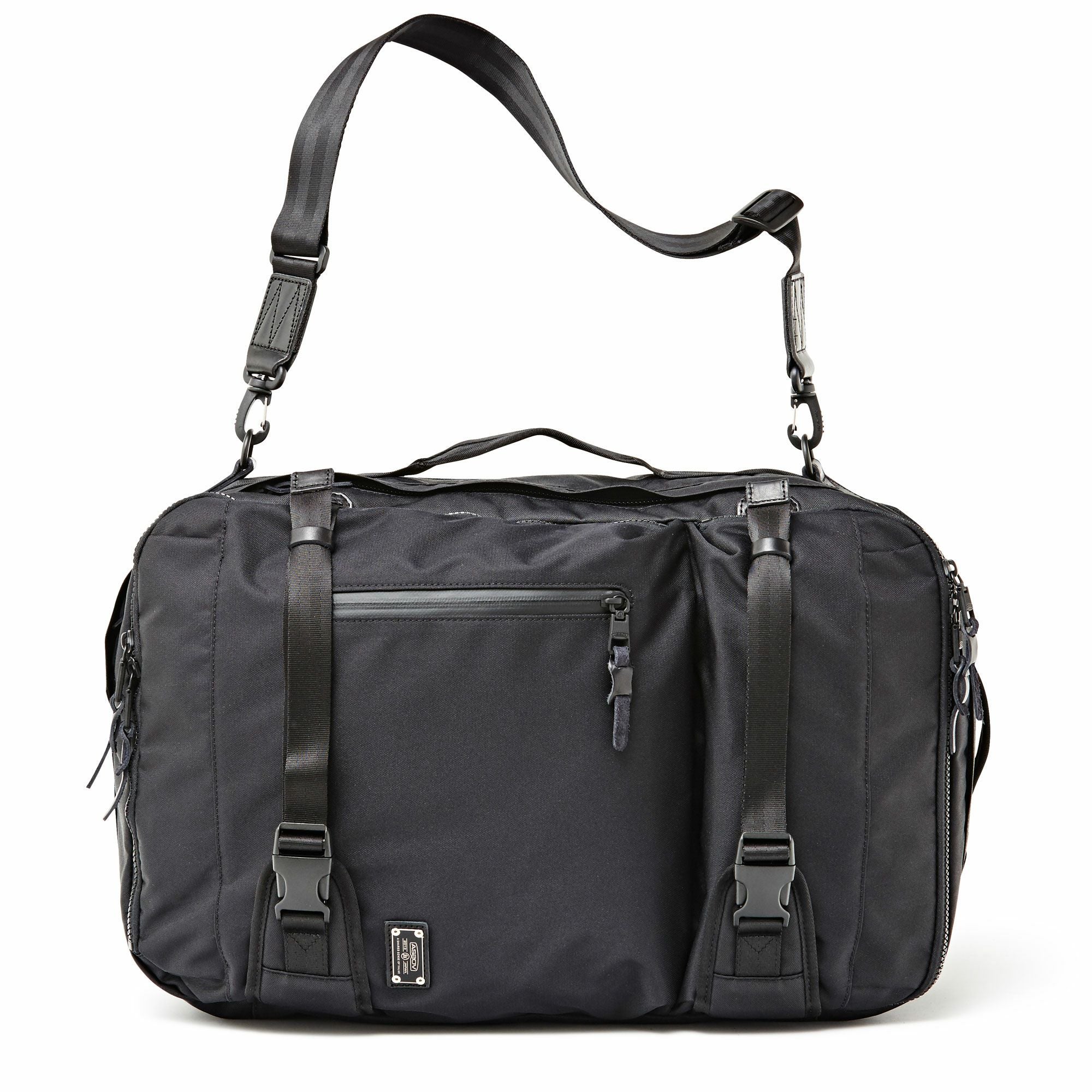 AS2OV (アッソブ) CORDURA DOBBY 305D 3WAY BACK PACK M BLACK