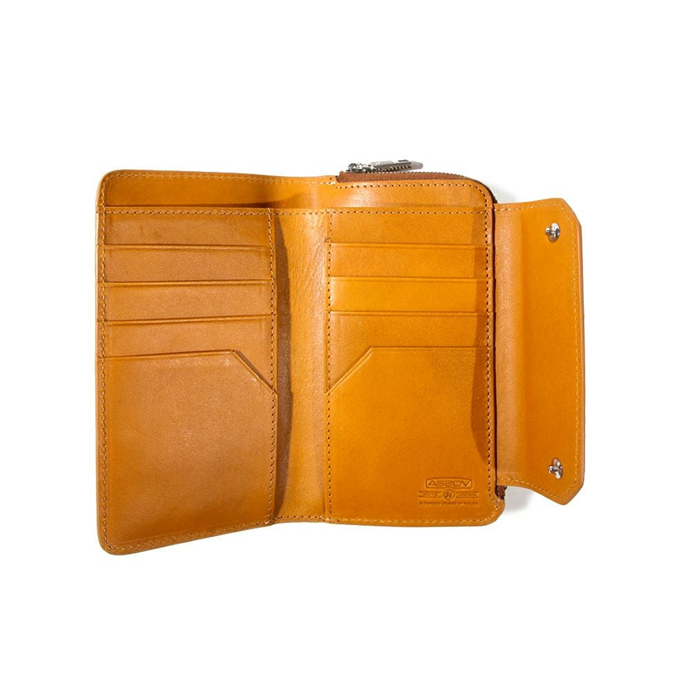AS2OV (アッソブ) LEATHER MOBILE WALLET SHORT WALLET / 折財布