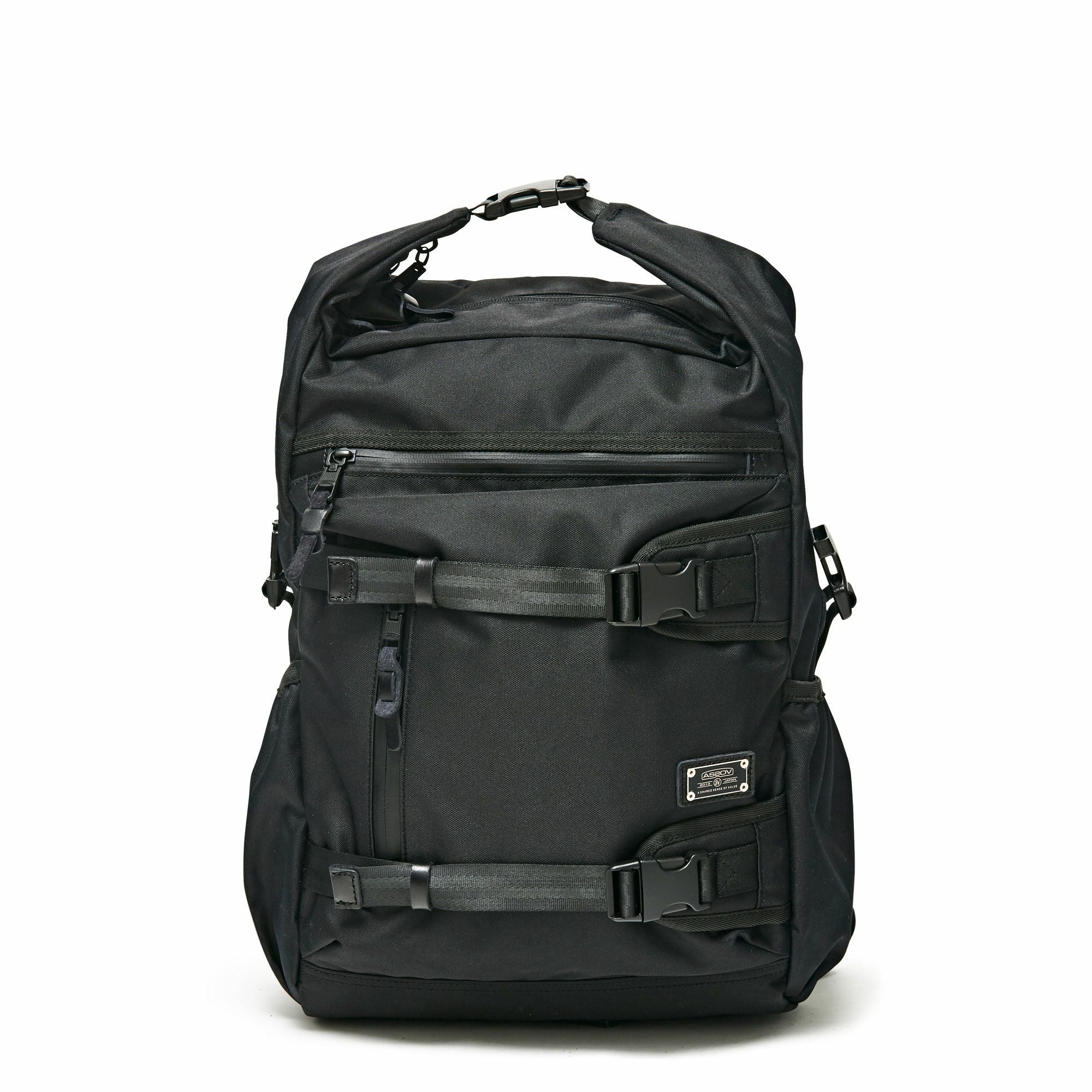 AS2OV (アッソブ) CORDURA DOBBY 305D S/D BACK PACK BLACK / 2WAY