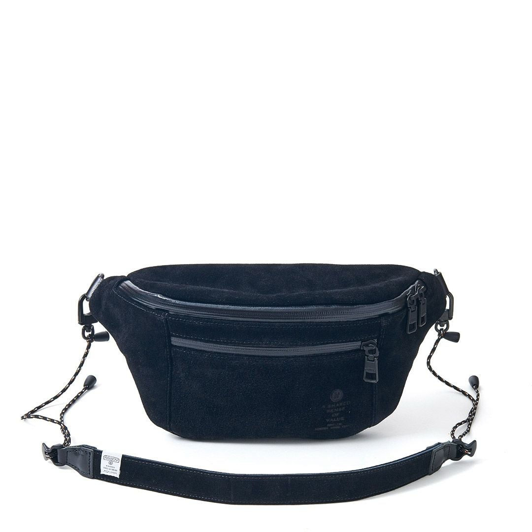 AS2OV (アッソブ) WATER PROOF SUEDE Fanny Pack / ファニーパック