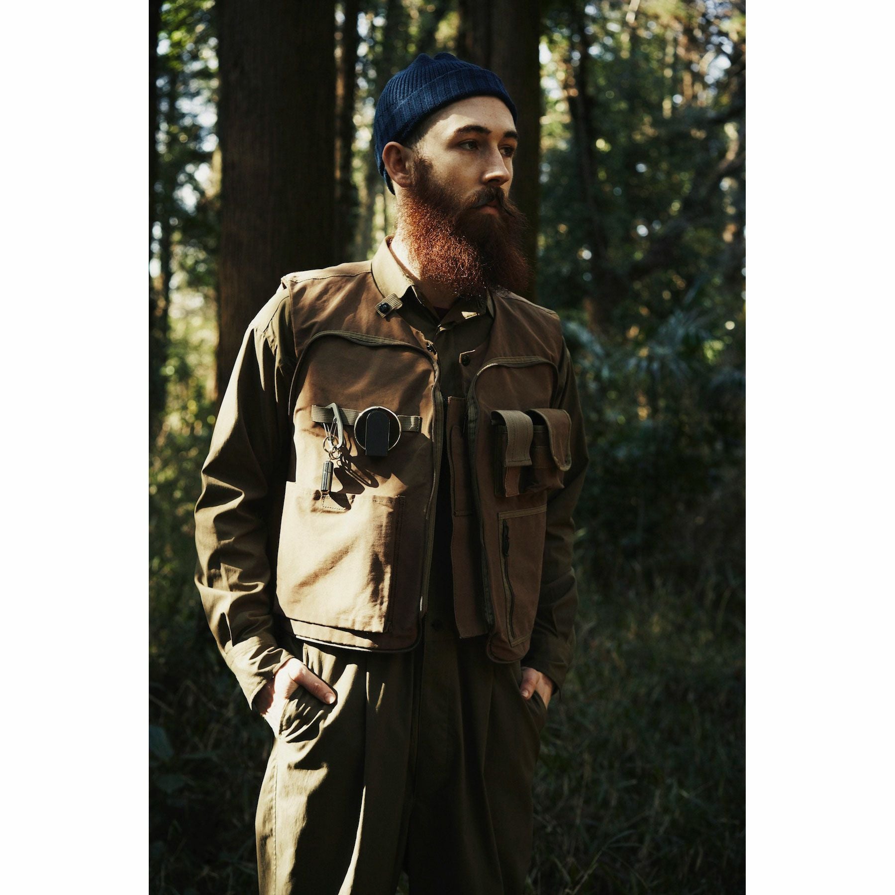 as2ov アッソブ アウトドア ベスト AS2OV (アッソブ) SHRINK NYLON CAMP VEST 2 / キャンプ ベスト