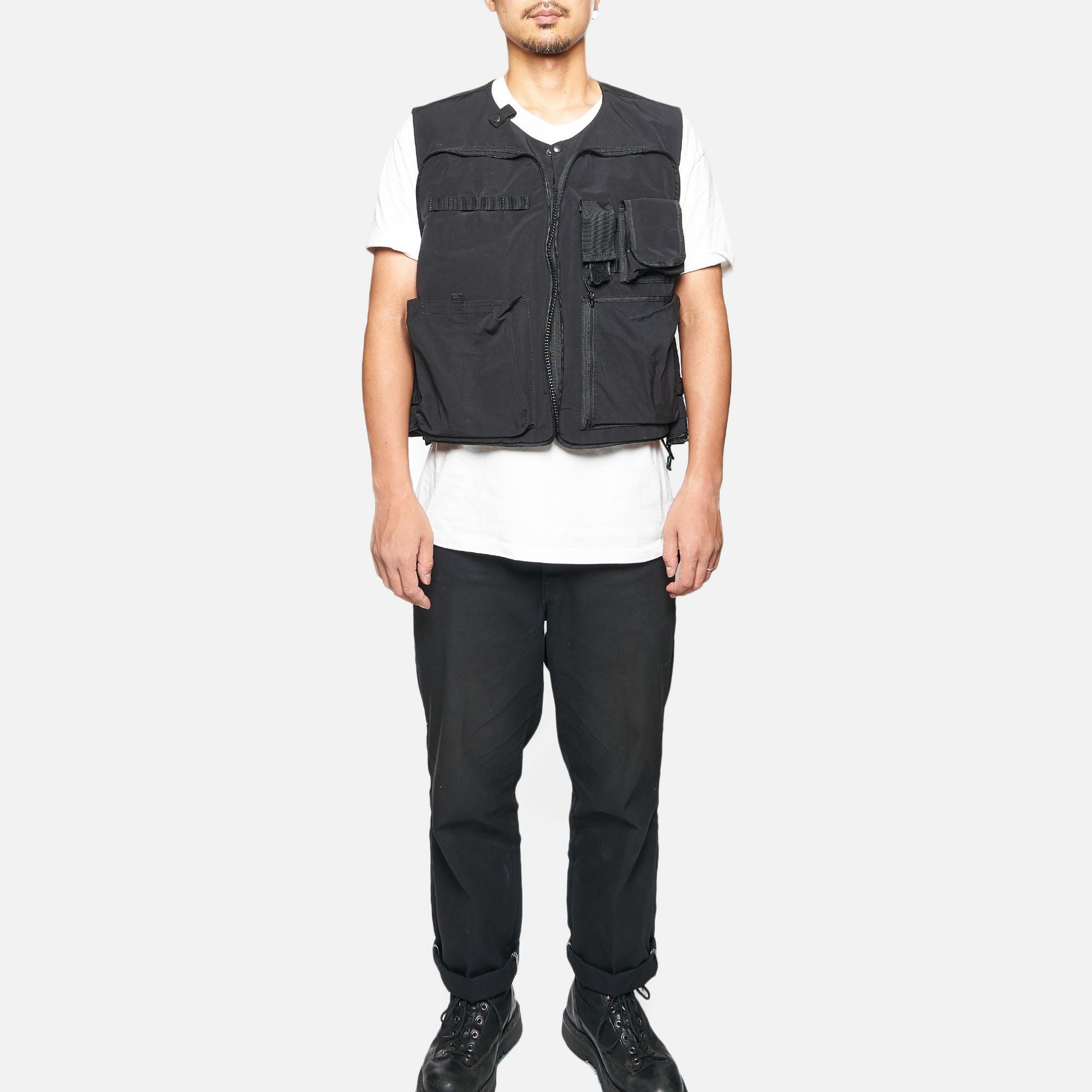 as2ov アッソブ アウトドア ベスト AS2OV (アッソブ) SHRINK NYLON CAMP VEST 2 / キャンプ ベスト