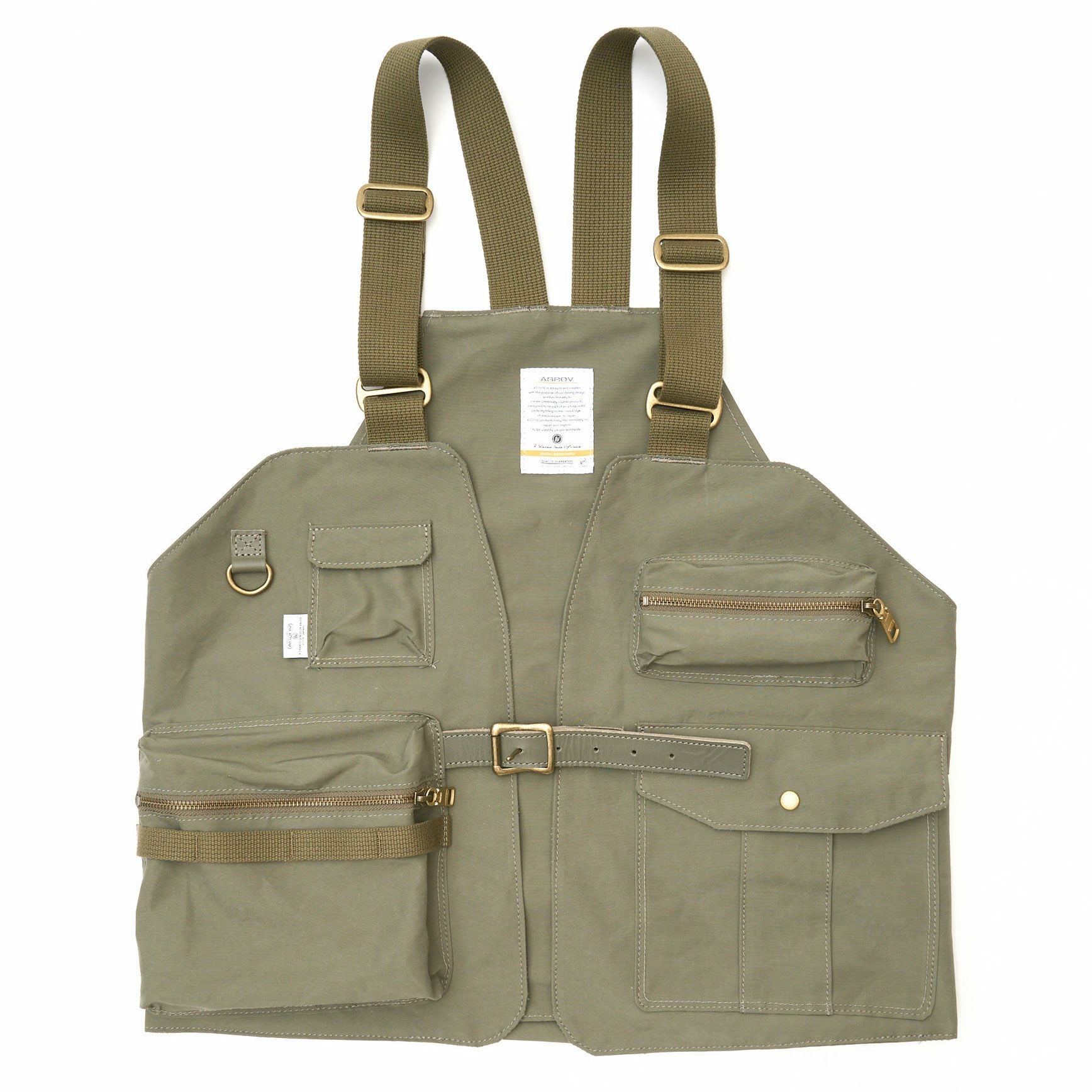 AS2OV (アッソブ) SHRINK NYLON CAMP VEST / キャンプ ベスト | バッグ