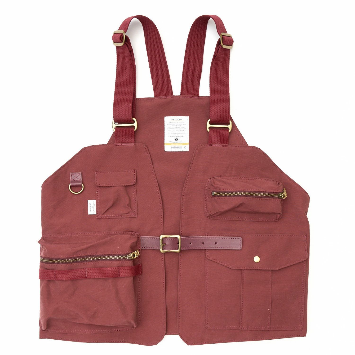 AS2OV (アッソブ) SHRINK NYLON CAMP VEST / キャンプ ベスト | バッグ