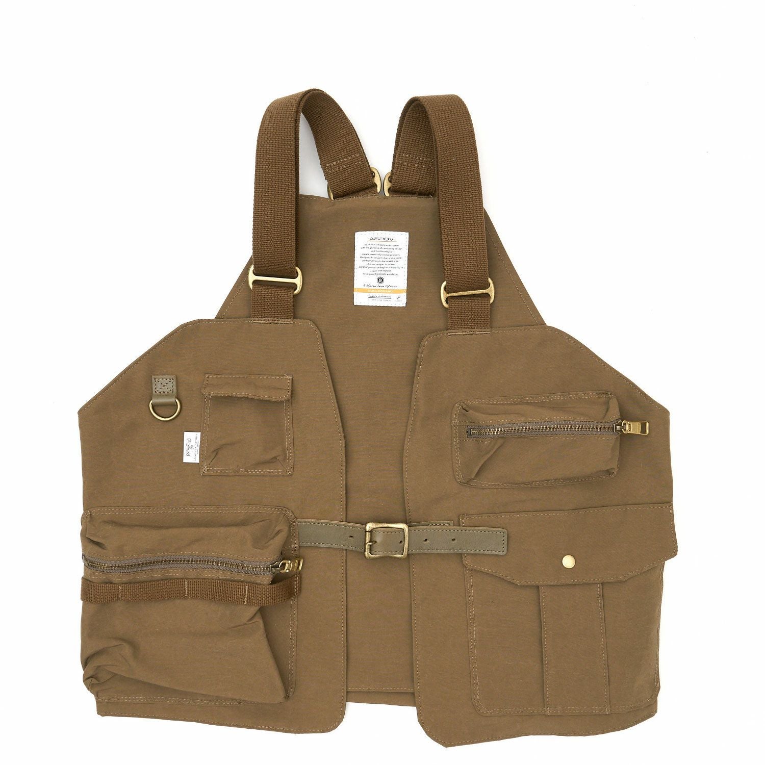 AS2OV (アッソブ) SHRINK NYLON CAMP VEST アッソブ シュリンクナイロン AS2OV SHRINK NYLON CAMP VEST 2 | 新着