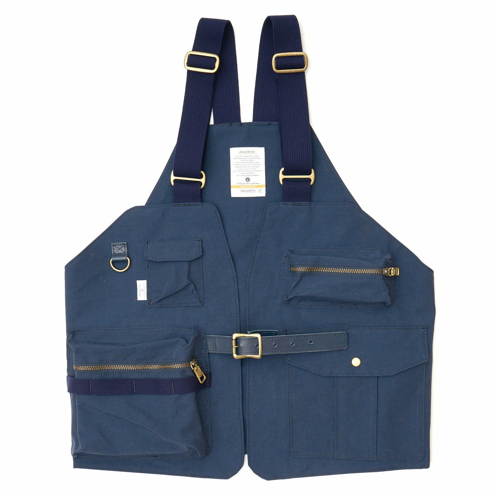 AS2OV (アッソブ) SHRINK NYLON CAMP VEST / キャンプ ベスト | バッグ