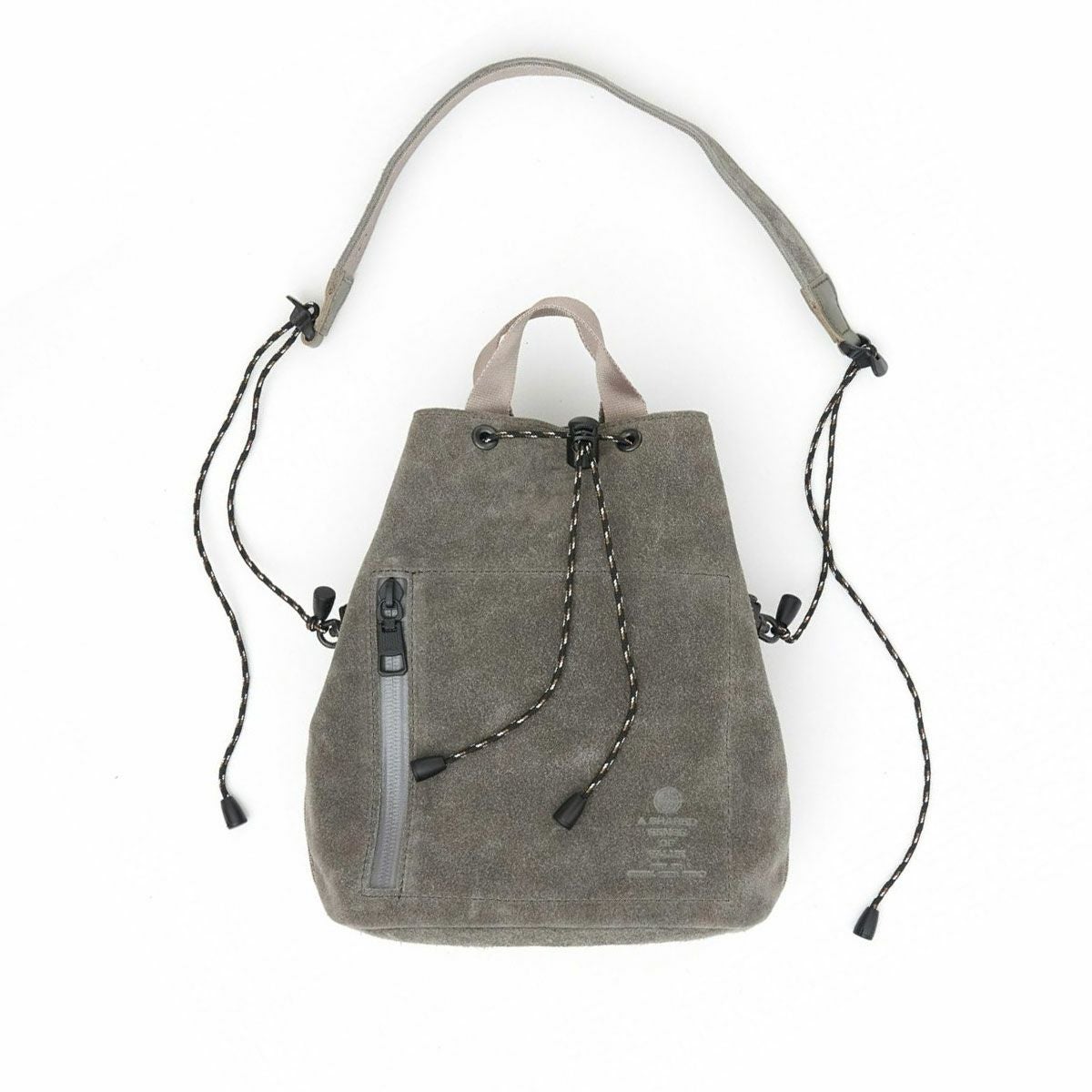 AS2OV (アッソブ) WATER PROOF SUEDE DRAWSTRING BAG / 巾着 バッグ AS2OV (アッソブ) WATER PROOF SUEDE DRAWSTRING BAG / 巾着 バッグ