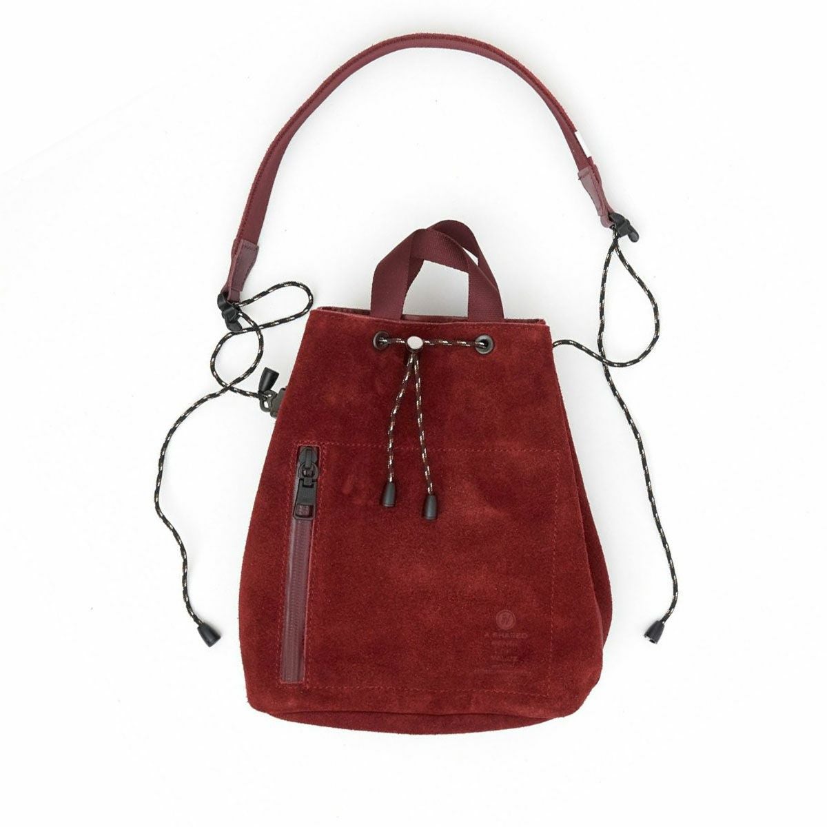 AS2OV (アッソブ) WATER PROOF SUEDE DRAWSTRING BAG / 巾着 バッグ