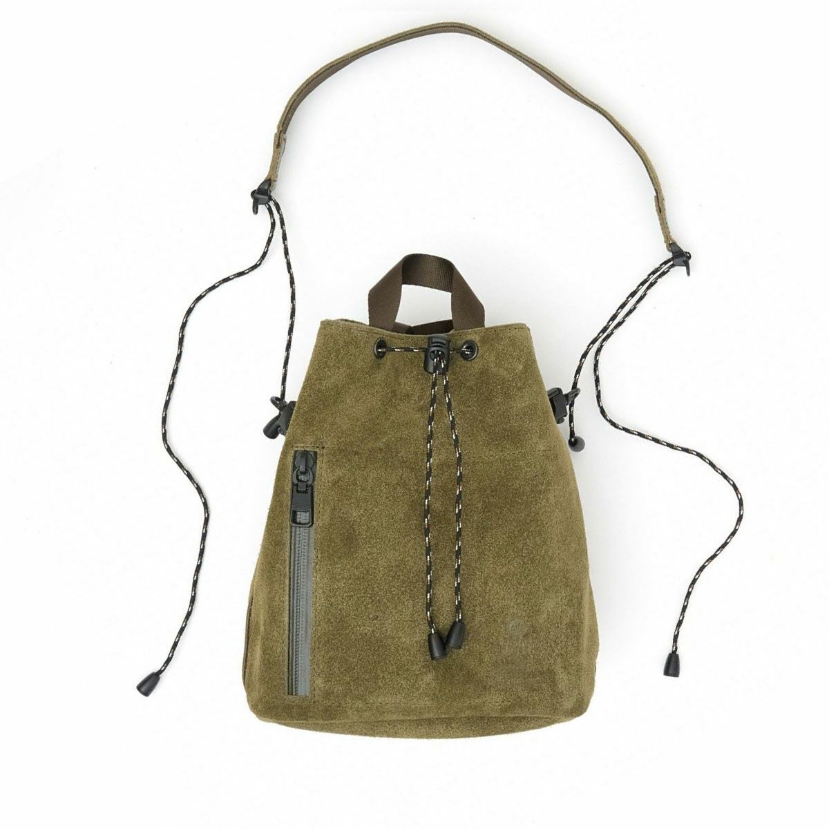 AS2OV (アッソブ) WATER PROOF SUEDE DRAWSTRING BAG / 巾着 バッグ