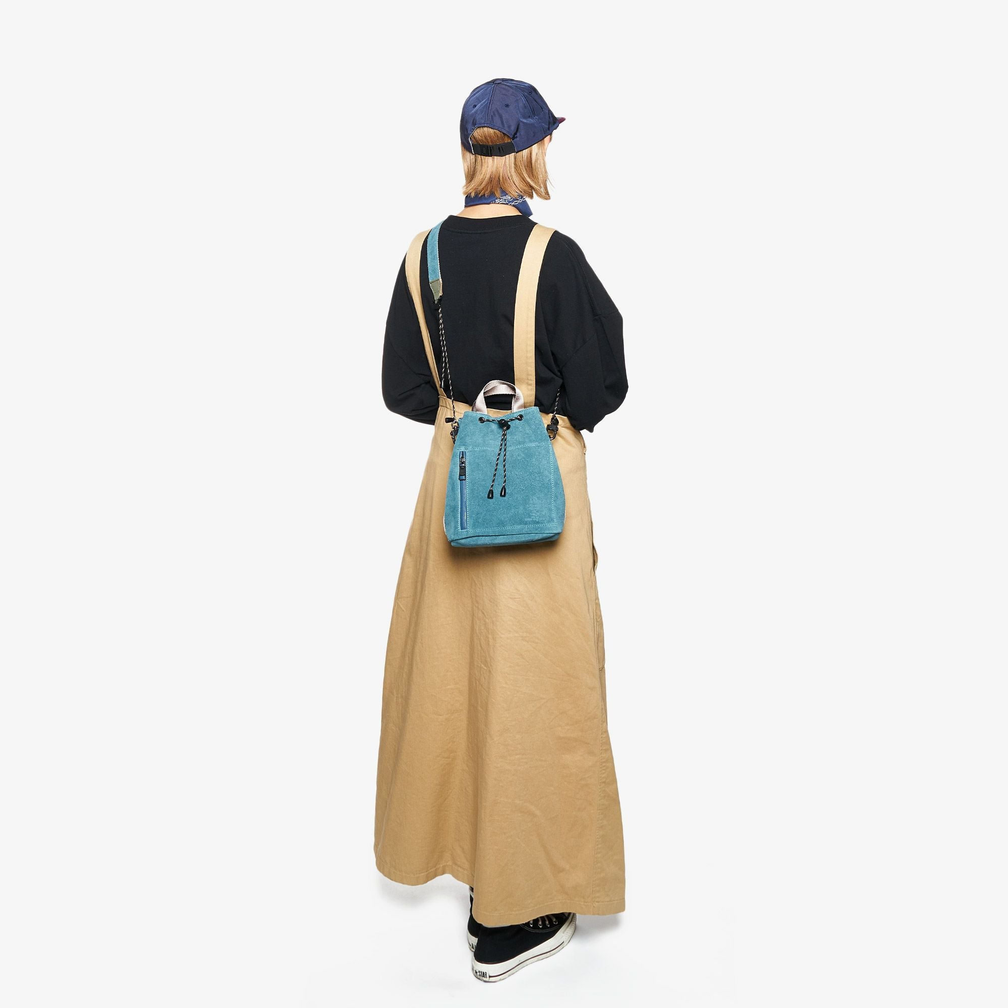 AS2OV (アッソブ) WATER PROOF SUEDE DRAWSTRING BAG / 巾着 バッグ