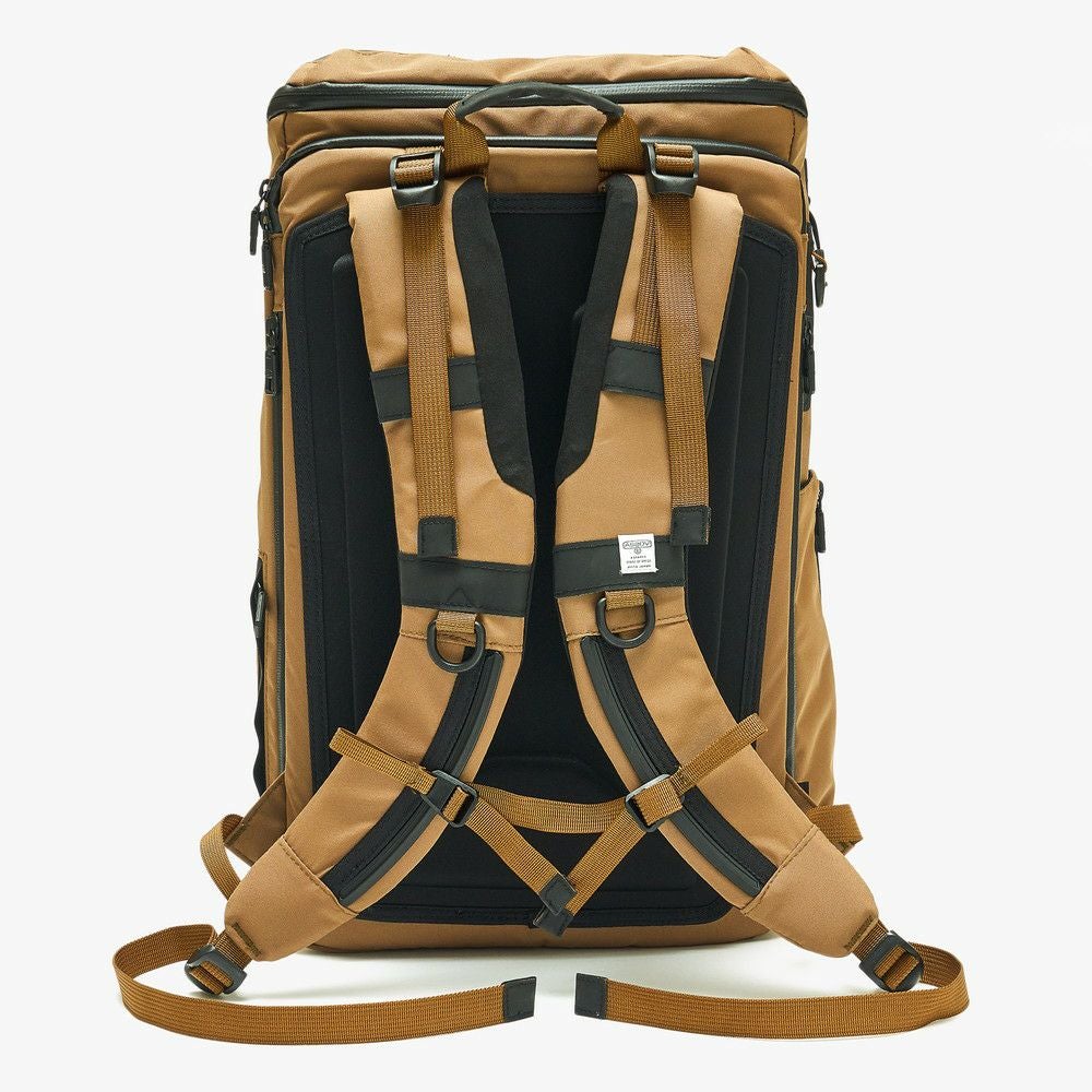AS2OV (アッソブ) WATER PROOF CORDURA 305D ROUND ZIP BACKPACK