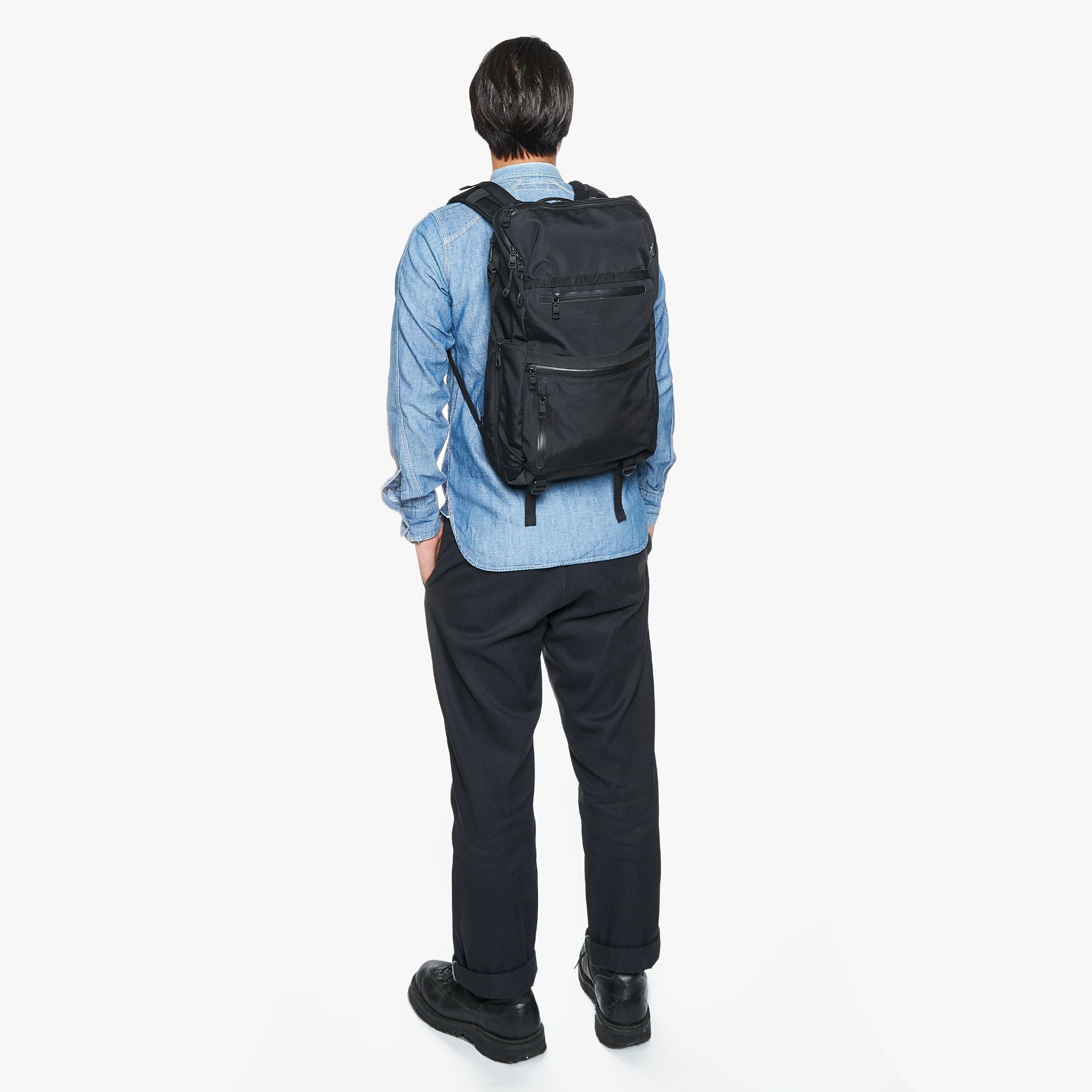 AS2OV (アッソブ) WATER PROOF CORDURA 305D ROUND ZIP BACKPACK