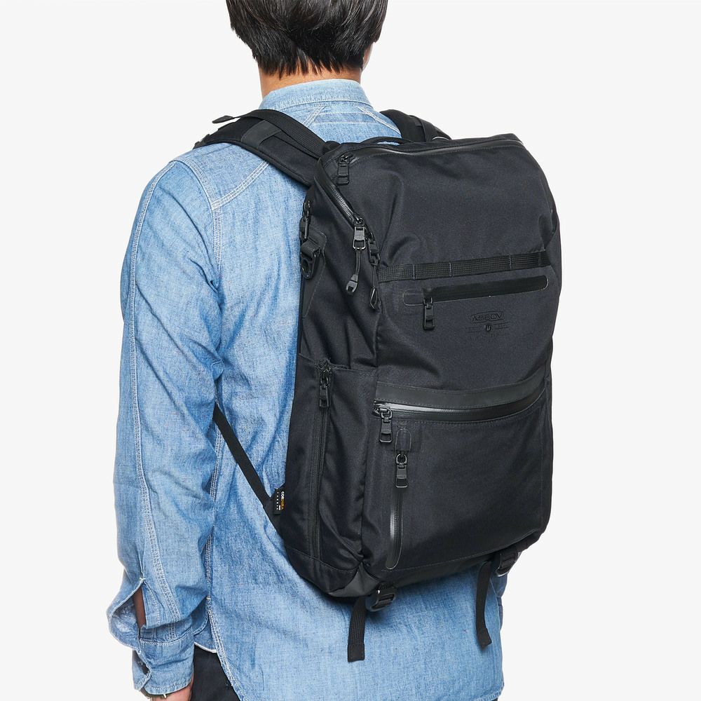 TREKさま専用 AS2OV (アッソブ) WATER PROOF CORDURA 305D ROUND ZIP BACKPACK