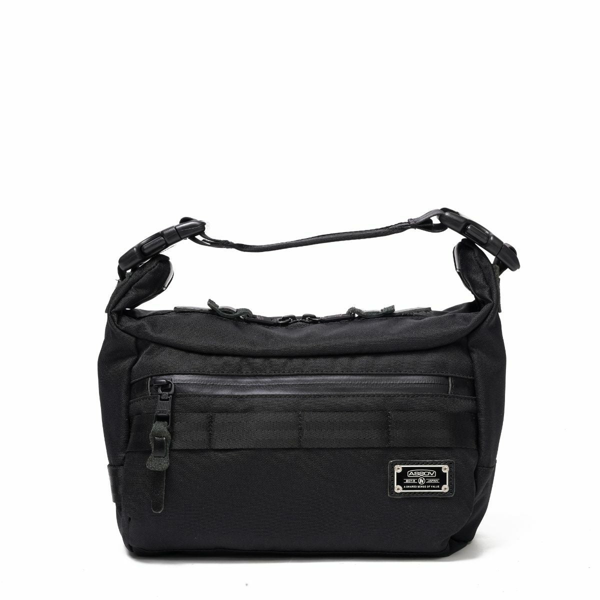 【未使用級】AS2OV アッソブ CORDURA DOBBY 2way 鞄 AS2OV (アッソブ) CORDURA DOBBY 305D 2WAY BAG BLACK / ショルダー