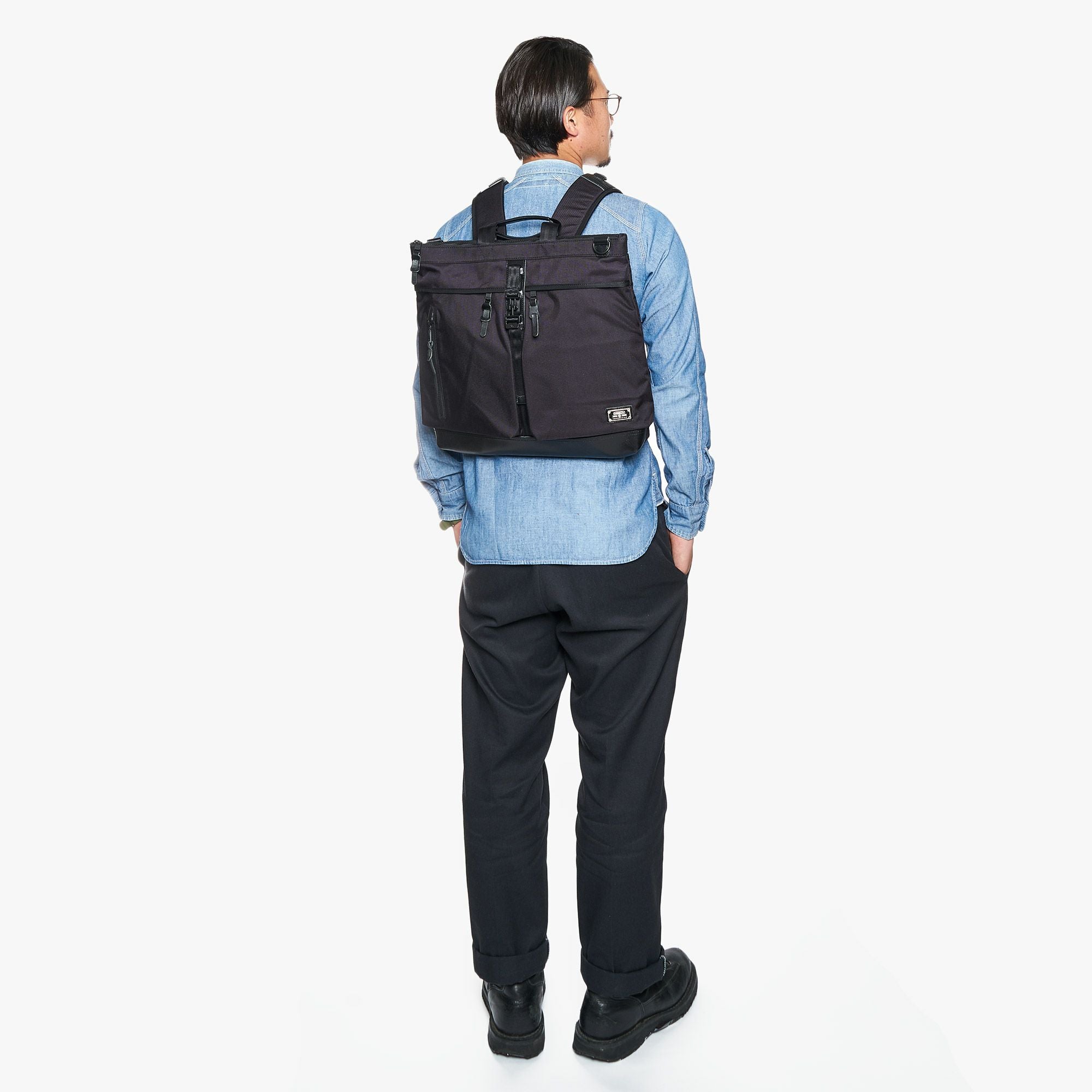 EXCLUSIVE BALLISTIC NYLON 3WAY HELMET BACKPACK