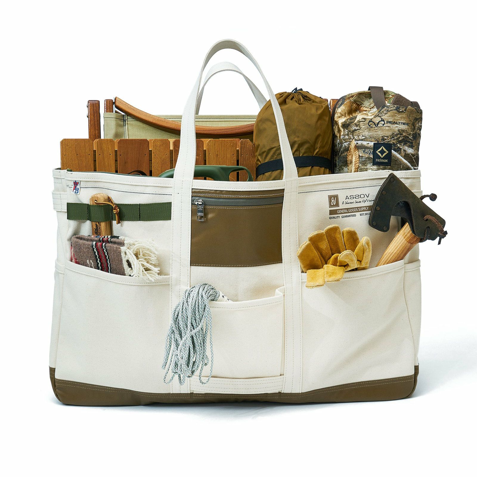 AS2OV ALBERTON CANVAS TOTE L