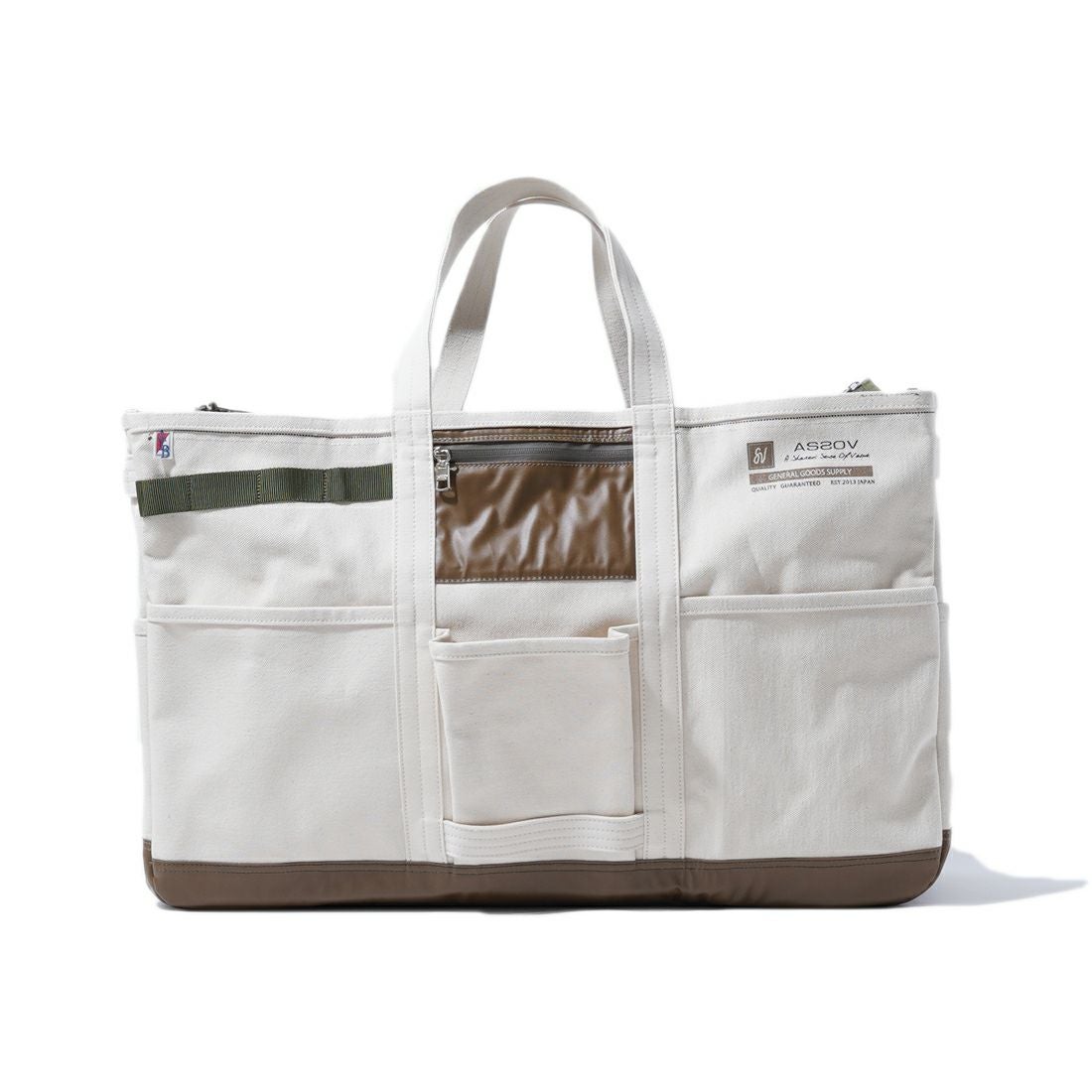 oRie ＊ handmade アッソブ アルバートン キャンバス トート AS2OV (アッソブ) ALBERTON CANVAS TOTE Lサイズ / アルバートン