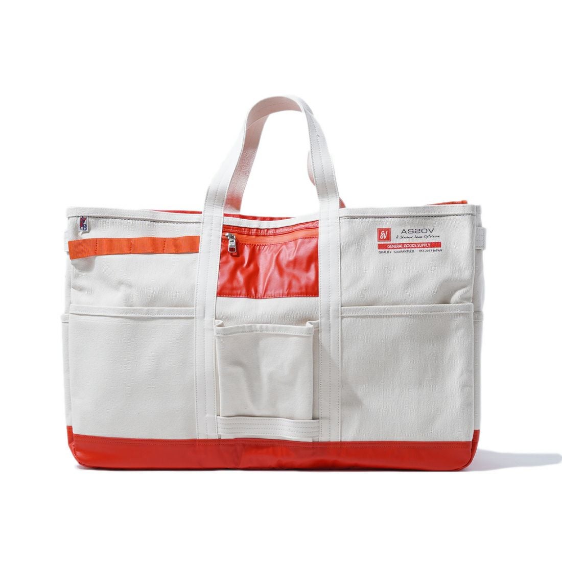 oRie ＊ handmade アッソブ アルバートン キャンバス トート AS2OV (アッソブ) ALBERTON CANVAS TOTE Lサイズ / アルバートン