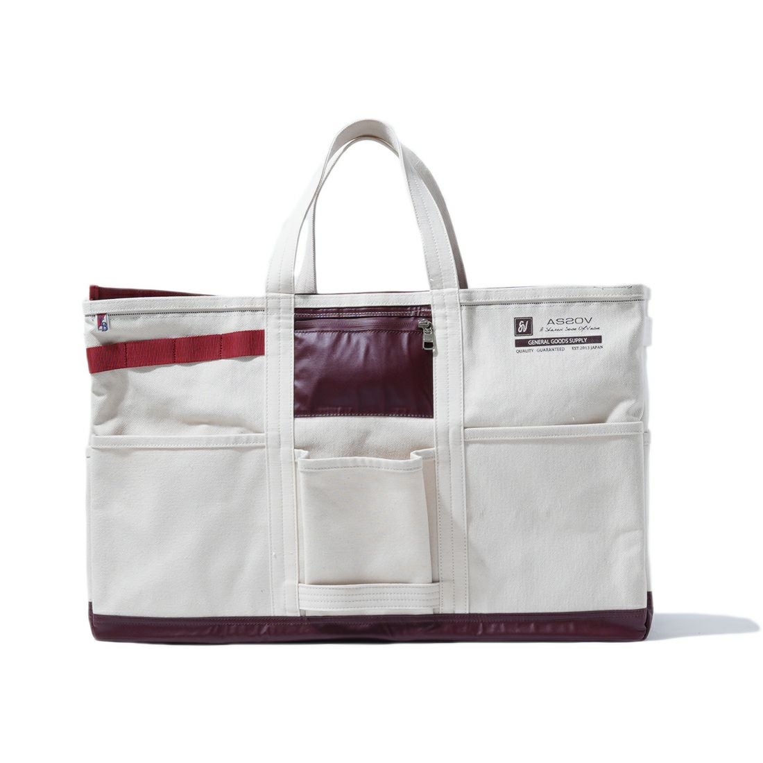 AS2OV (アッソブ) ALBERTON CANVAS TOTE Lサイズ / アルバートン