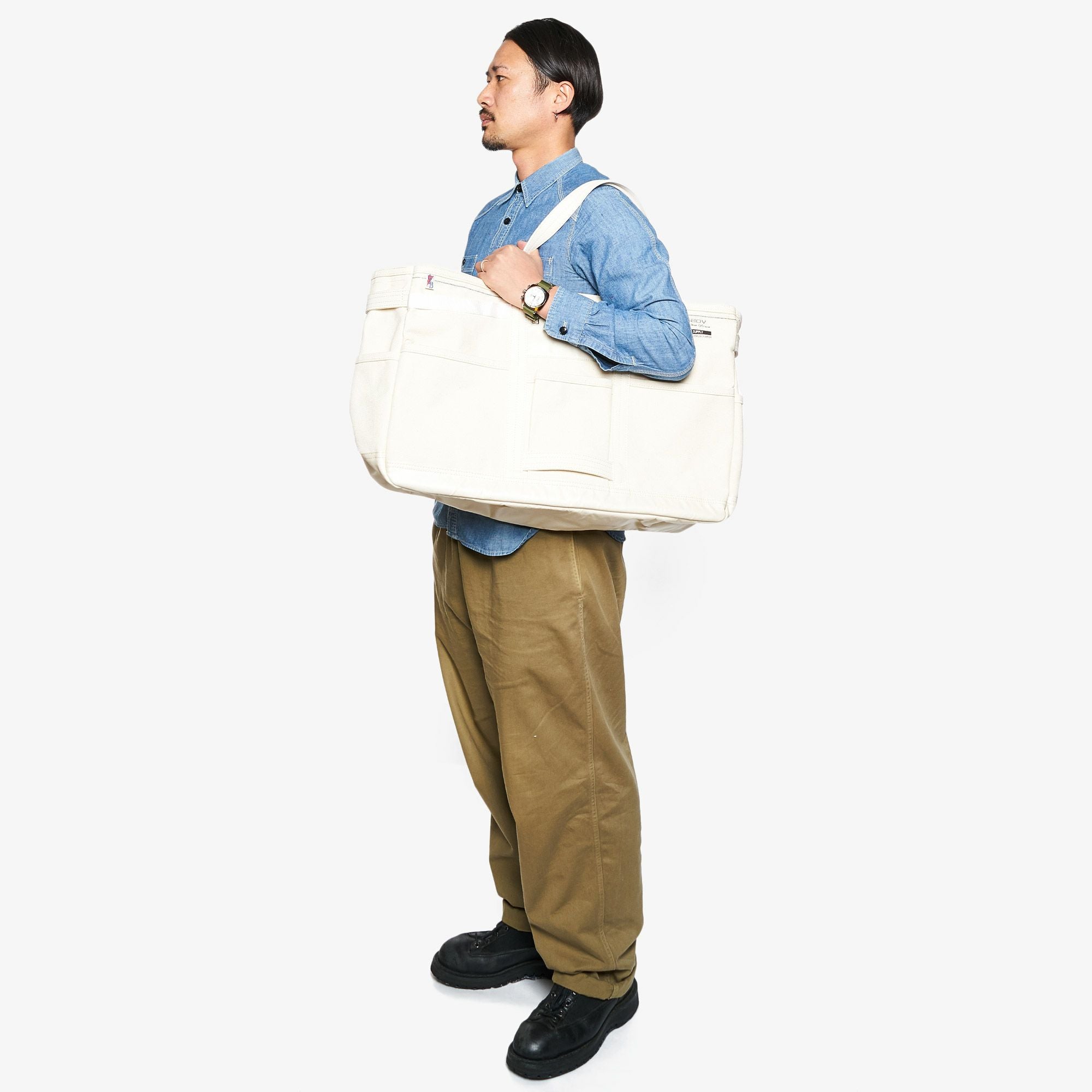 AS2OV (アッソブ) ALBERTON CANVAS TOTE Mサイズ / アルバートン
