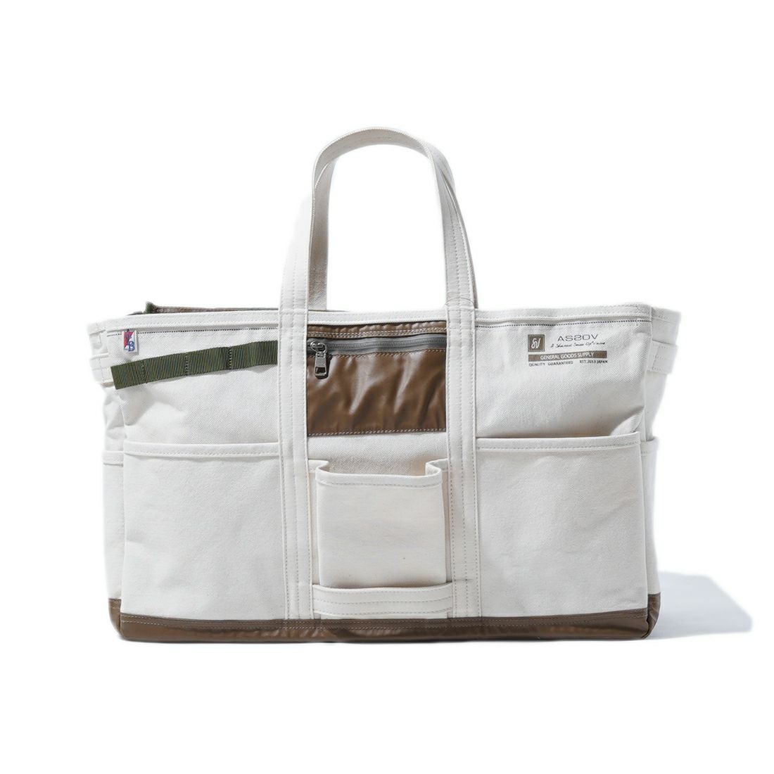 AS2OV (アッソブ) ALBERTON CANVAS TOTE Mサイズ / アルバートン