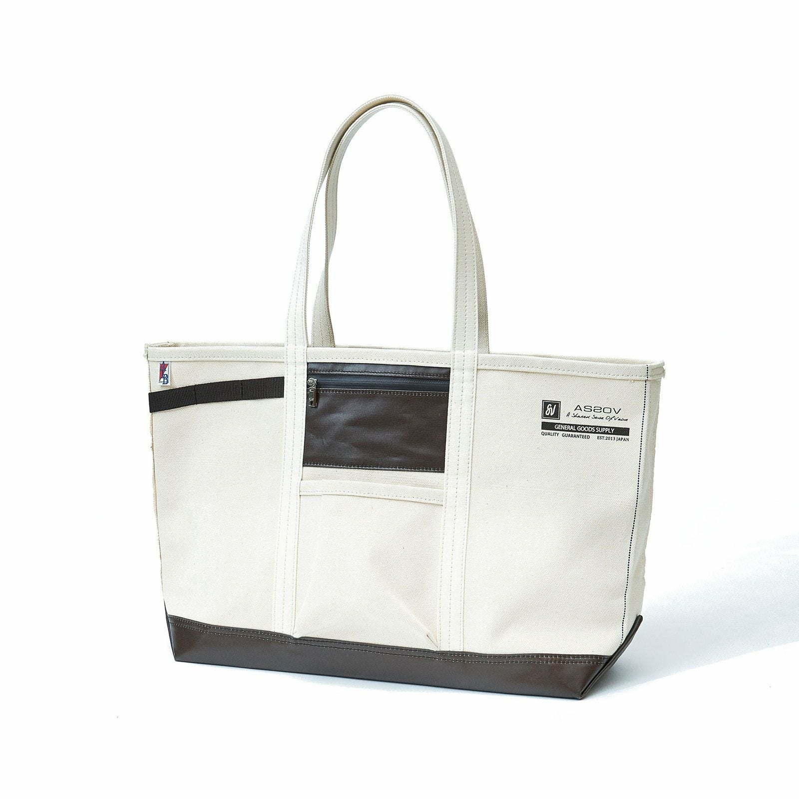 AS2OV (アッソブ) ALBERTON CANVAS TOTE Sサイズ / アルバートン