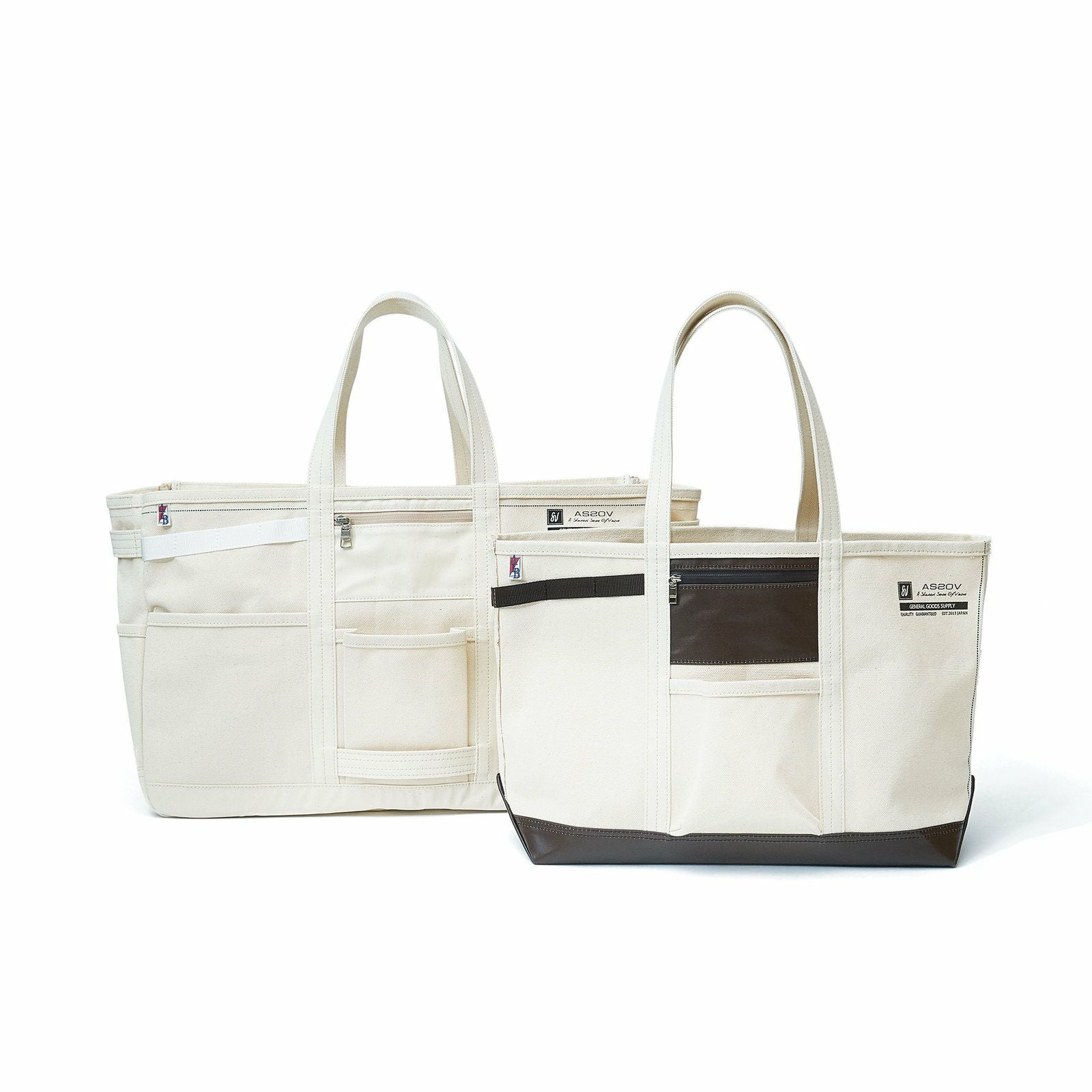 AS2OV (アッソブ) ALBERTON CANVAS TOTE Sサイズ / アルバートン