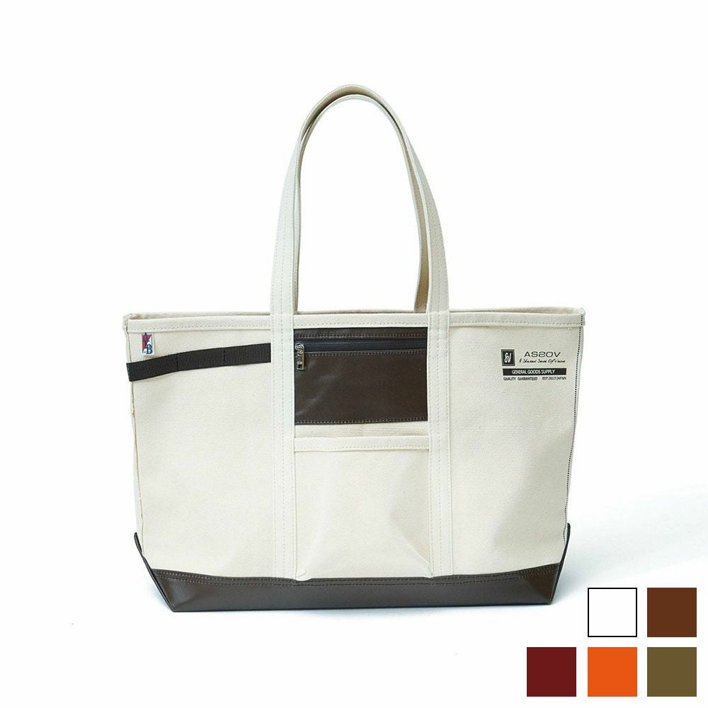 AS2OV (アッソブ) ALBERTON CANVAS TOTE SSサイズ / アルバートン 