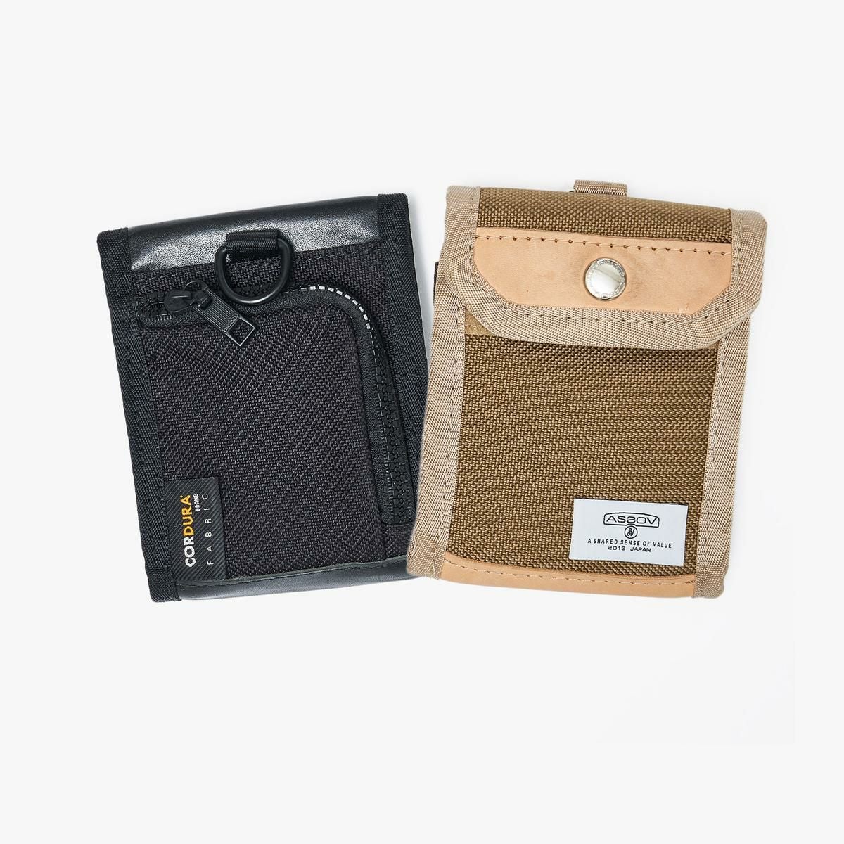 AS2OV (アッソブ) EXCLUSIVE BALLISTIC NYLON COMPACT WALLET 財布
