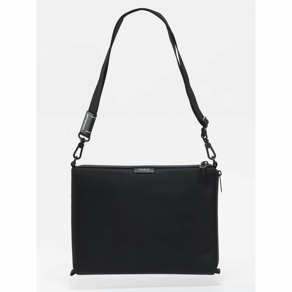 cote&ciel コートエシエル Inn M Sleek-Black サコッシュ ショルダー