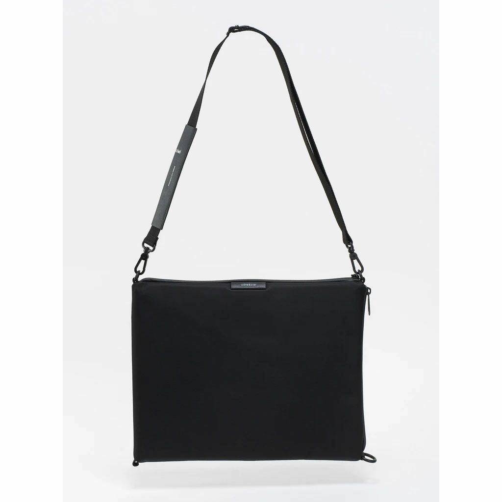cote&ciel コートエシエルAOOS L SMOOTH BLACK | バッグ| バッグ