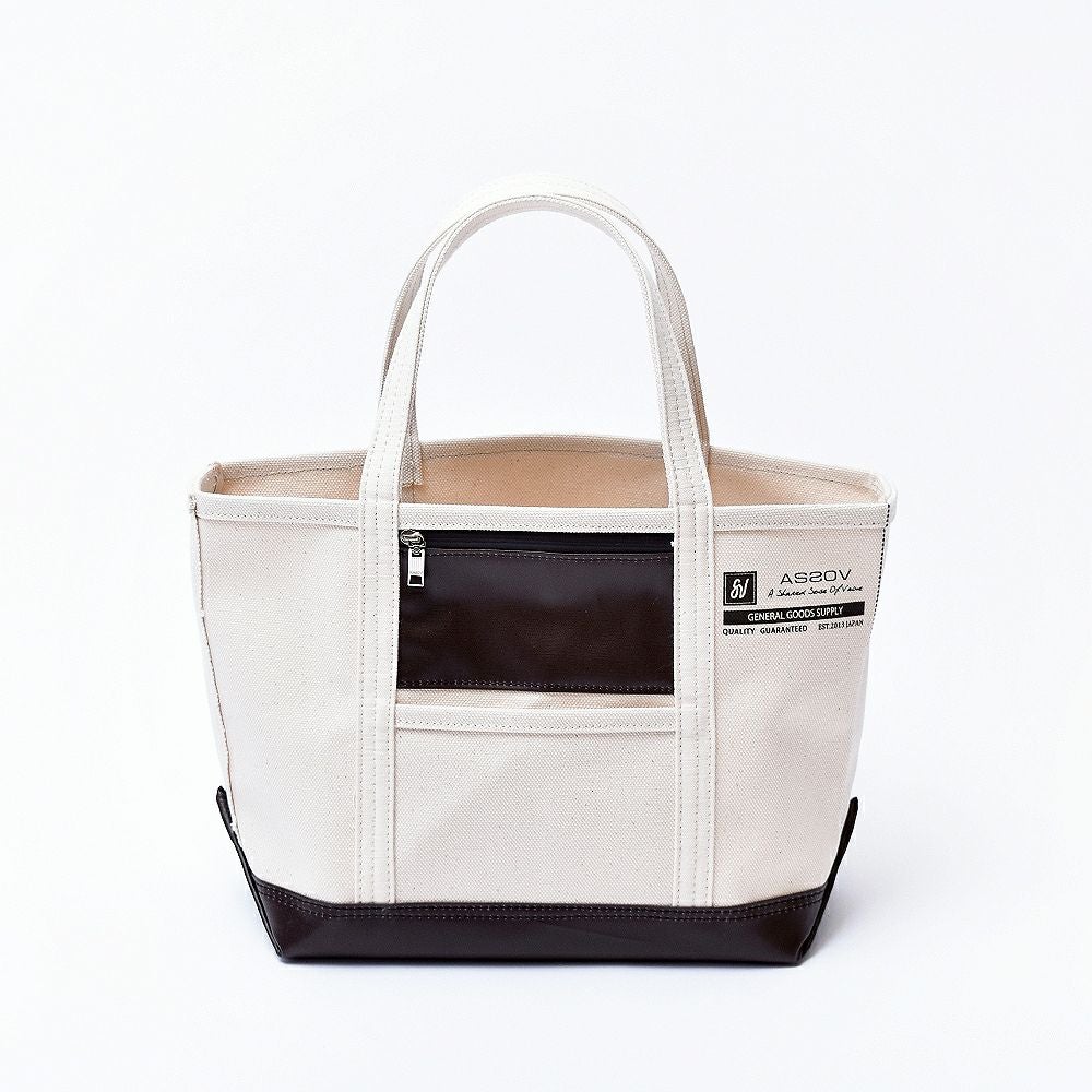 AS2OV (アッソブ) ALBERTON CANVAS TOTE SSサイズ / アルバートン