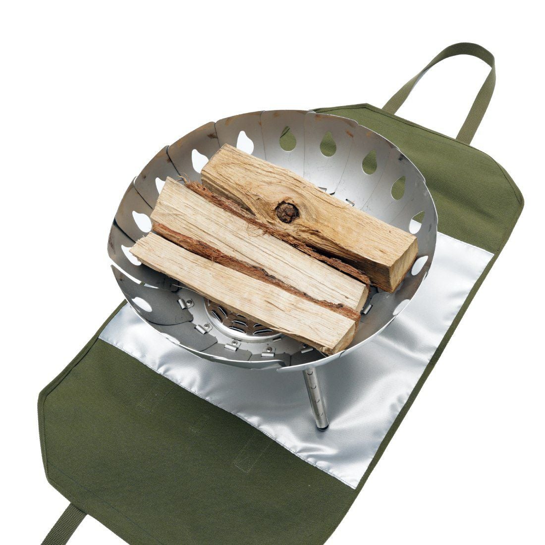AS2OV (アッソブ) ALBERTON CANVAS FIRE WOOD BAG 薪バッグ ファイヤー