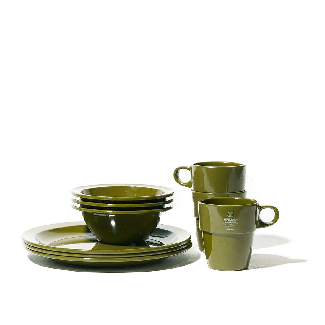 AS2OV(アッソブ)FOOD FORCE CAMPING MEAL PLATE プレート メラミン