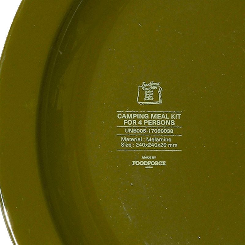 AS2OV(アッソブ)FOOD FORCE CAMPING MEAL PLATE プレート メラミン