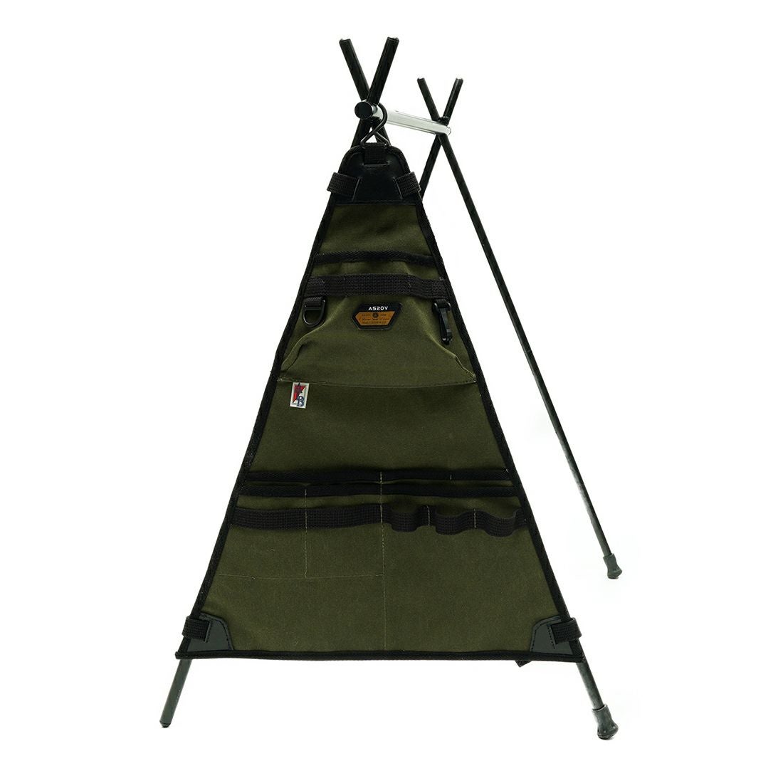 AS2OV (アッソブ) FIRE PROOF HANGER RACK POCKET ALBERTON CANVAS