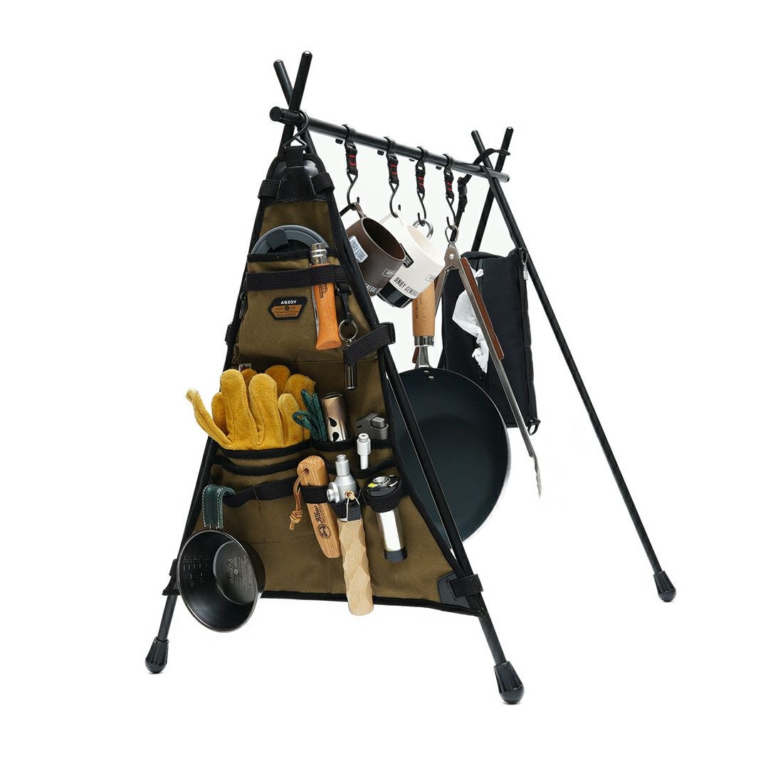AS2OV　FIRE PROOF HANGER RACK POCKET ALBERTON CANVAS SERIES