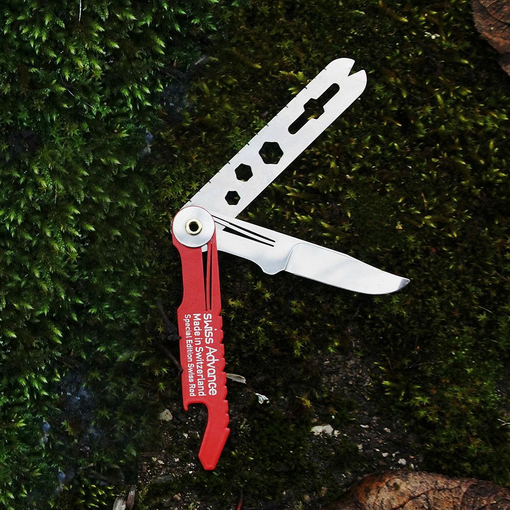 Swiss Advance スイスアドバンス CRONO N3 SWISS RED Pocket Knife