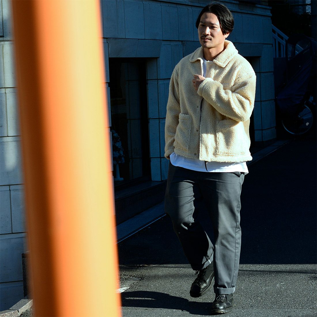 wild things FLUFFY BOA BLOUSON